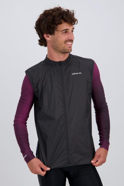 Mítical Plata – Gris – Chaleco Ciclismo Hombre talla XL