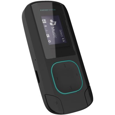Energy Sistem – Reproductor MP3 Energy Sistem Clip Bluetooth Mint de 8 GB con radio FM.