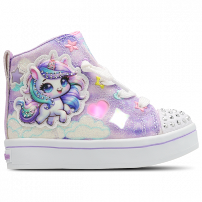 Skechers Twi-lites 2.0 Zapatillas para Bebé – Rosa – Talla 24 – Plástico