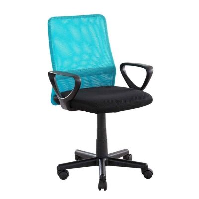 Home Heavenly Maya Silla de Oficina Giratoria Turquesa