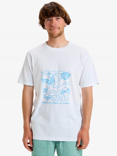 Evo Abstract Chaos – Camiseta de manga corta serigrafiada para hombre