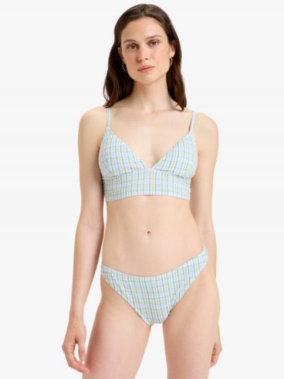 Lima Check – Braguita de bikini de cobertura normal para Mujer