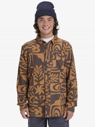 Motherfly Printed – Camisa de manga larga para hombre