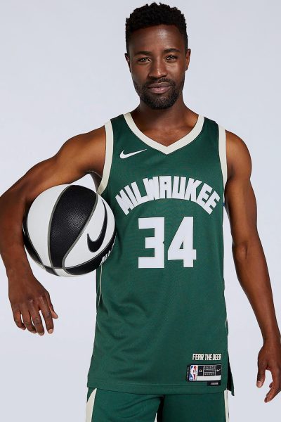 Nike G Antetokounmpo Bucks – Verde – Camiseta Baloncesto Hombre talla XL