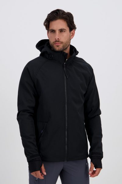 Softshell Boriken – Negro – Chaqueta Hombre talla XL