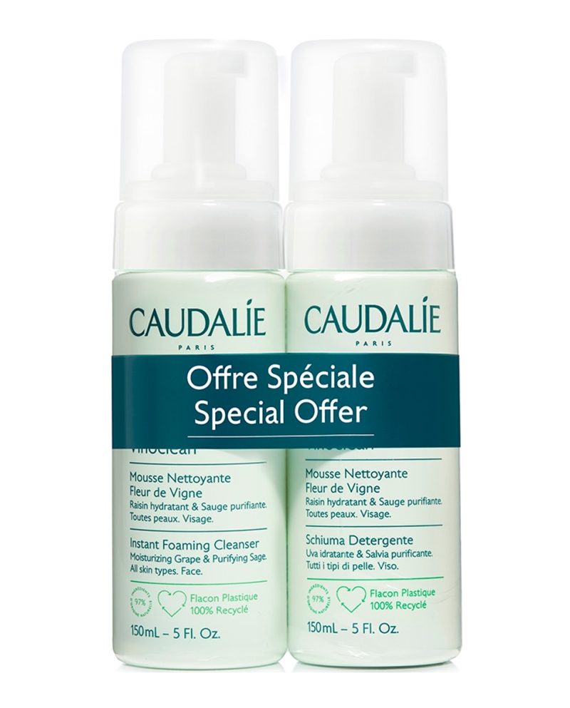 Caudalie – Duplo Espuma Limpiadora Fleur de Vigne Caudalie.