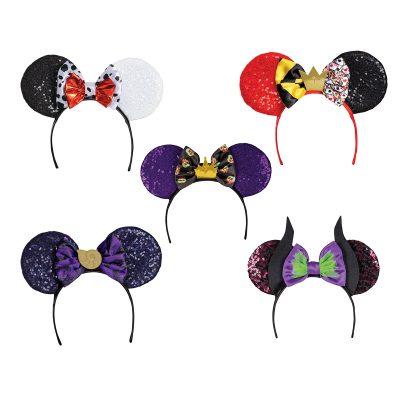 Disguise – Pack ofical 5 diademas de orejas de Villanas Disney Disguise.