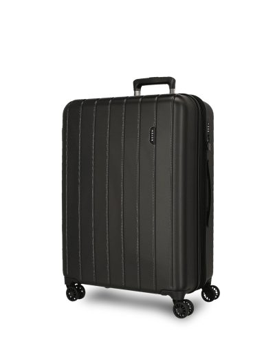 Movom – Maleta grande 78 cm expandible movom wood abs con capacidad de 108l antracita.