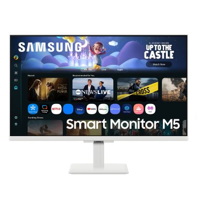 Samsung – Monitor PC 68,58cm (27″) Samsung Smart Monitor M5-M50F-LS27FM501EUXEN, 60 Hz, Full HD IPS, Funciones Smart.