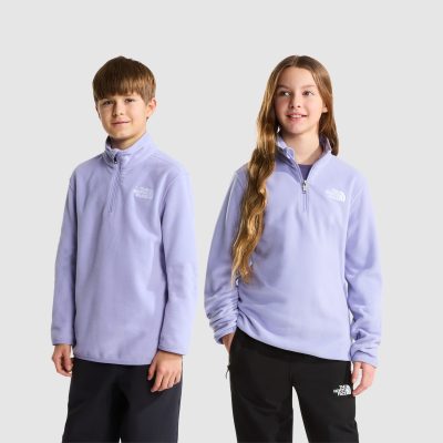 The North Face – Forro polar con cremallera de 1-4 de niños Glacier The North Face.