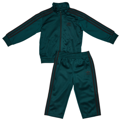 Adidas Firebird Bebé Chándales – Verde – Talla 81 – 86 CM – Poly Tricot