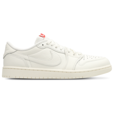 Jordan 1 Low Hombre Zapatillas – Blanco – Talla 42 – Piel