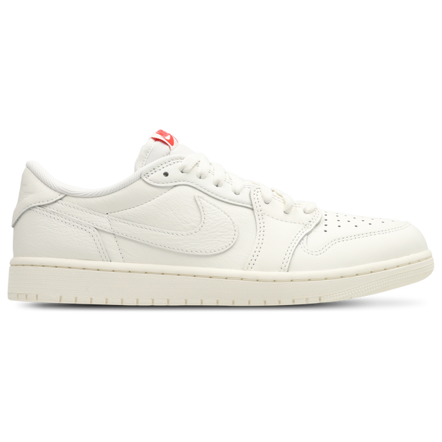 Jordan 1 Low Hombre Zapatillas – Blanco – Talla 42 – Piel