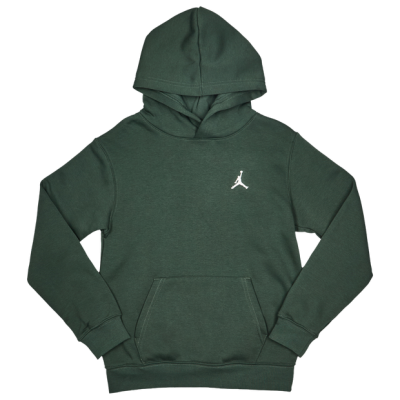 Jordan Brooklyn Niños Sudaderas – Verde – Talla 147 – 158 CM – Borreguillo de algodón