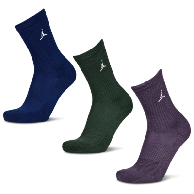 Jordan Everyday Cushioned Crew 3 Pack Unisex Calcetines – Azul – Talla 39 – 42