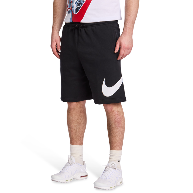 Nike Club Bb Hombre Pantalones cortos – Negro – Talla XXL – Borreguillo de algodón