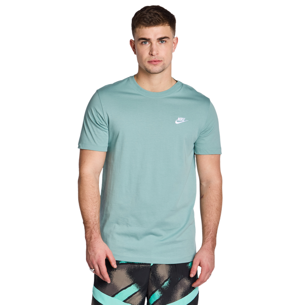 Nike Club Hombre Camisetas – Verde – Talla S