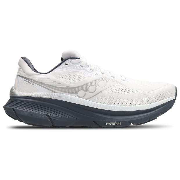 Saucony Guide 19 Hombre Zapatillas – Blanco – Talla 42.5 – Malla/sintético