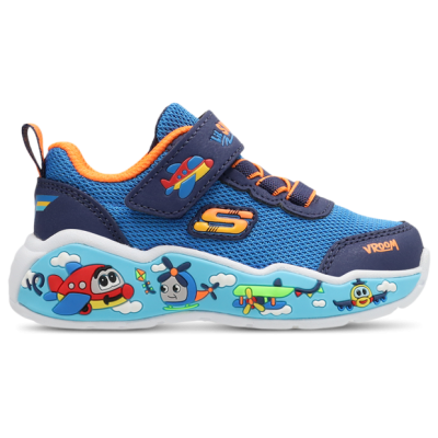 Skechers Play Scene Zapatillas para Bebé – Azul – Talla 23 – Plástico