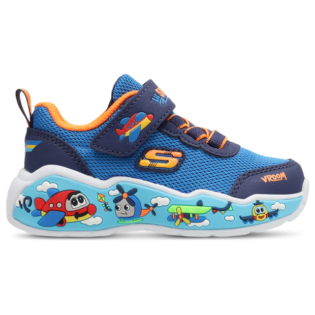 Skechers Play Scene Zapatillas para Bebé – Azul – Talla 23 – Plástico