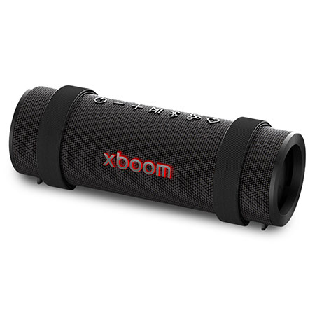 LG xboom Grab by will.i.am – Altavoz inalámbrico bluetooth con bajos potentes, resistencia militar y hasta 20 horas de batería – GRAB.AEUTLBK | LG ES
