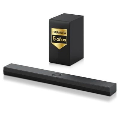 Outlet Barra de sonido para TV – LG S70TY, Bluetooth, 400W, 3.1.1 Canales con subwoofer, Dolby Atmos, DTS Digital Surround, Negro – S70TY.OUTLET