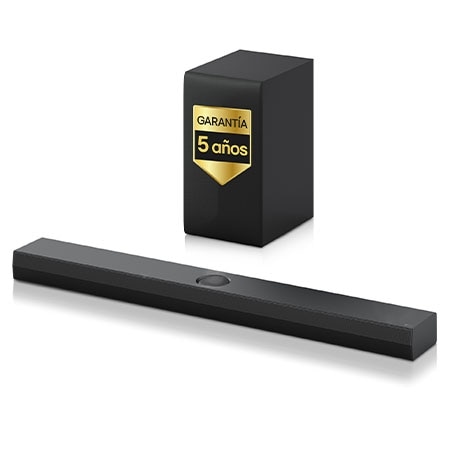 Outlet Barra de sonido para TV – LG S70TY, Bluetooth, 400W, 3.1.1 Canales con subwoofer, Dolby Atmos, DTS Digital Surround, Negro – S70TY.OUTLET