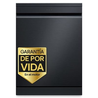 Outlet Lavavajillas LG QuadWashᵀᴹ Steam, Acero negro grafito antihuellas, A, Con lavado a vapor y tercera bandeja – DF375HMS.OUTLET