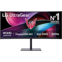 Outlet Monitor Gaming LG UltraGear 34» , WQHD, 240 Hz, 1 ms, Curvo 1500R – 34G630A-B.OUTLET