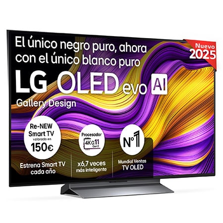 Outlet Smart TV LG OLED evo AI G5 48 pulgadas 4K 2025 – OLED48G56LS.OUTLET | LG ES
