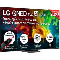 Outlet Smart TV LG QNED evo MiniLED AI QNED83 85 pulgadas 4K 2026 – 85QNED83B6A.OUTLET