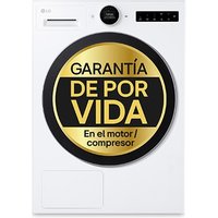 Secadora  con Inteligencia artificial 9kg, A, con Bomba de calor Dual Inverter,Blanco marfil , Serie  900 – RHX9009TWC