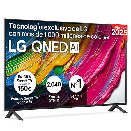 Smart TV LG QNED AI QNED8E 55 pulgadas 4K 2025 – 55QNED8EA6B.OBS