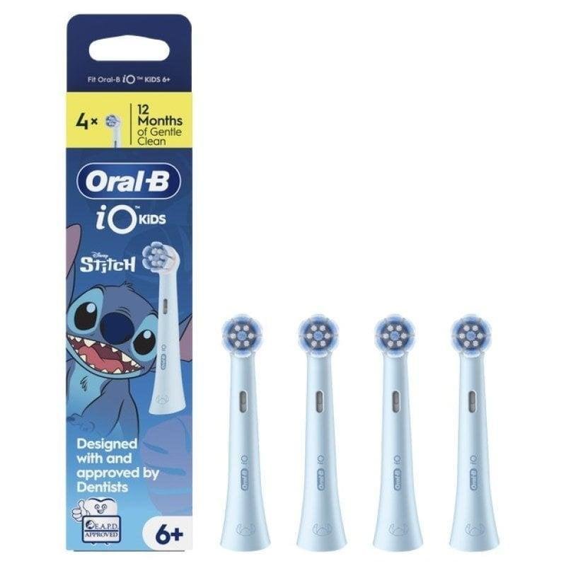 Cabezal de recambio Oral-B iO Kids 6+ Stich Pack de 4 unidades