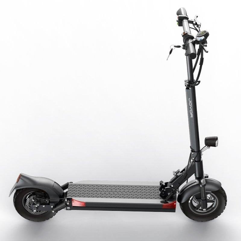 Patinete eléctrico Joyor 500W Autonomía 60km Ruedas 10″ Doble suspensión Negro