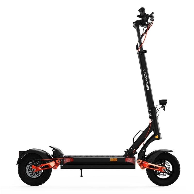 Patinete eléctrico Joyor 600W Autonomía 70km Ruedas 10″ Frenos mecánicos Negro