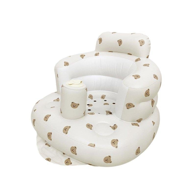 Silla Hinchable Bebés Dam Electronics Diseño Ositos PVC No Tóxico