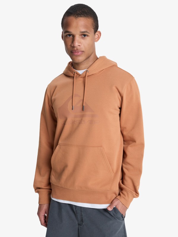 Comp Logo Sudadera con capucha Marrón hombre