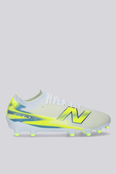 Botas Fútbol Tacos New Balance Furon MG Blancas talla 42.5