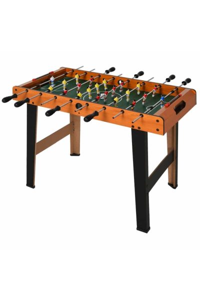 Futbolín 84,5x40x61,2 CM – Acero Inoxidable – Madera Natural MKP