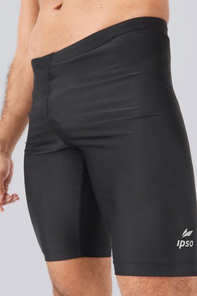 Mallas Cortas Ipso – Negro – Mallas Running Hombre talla S