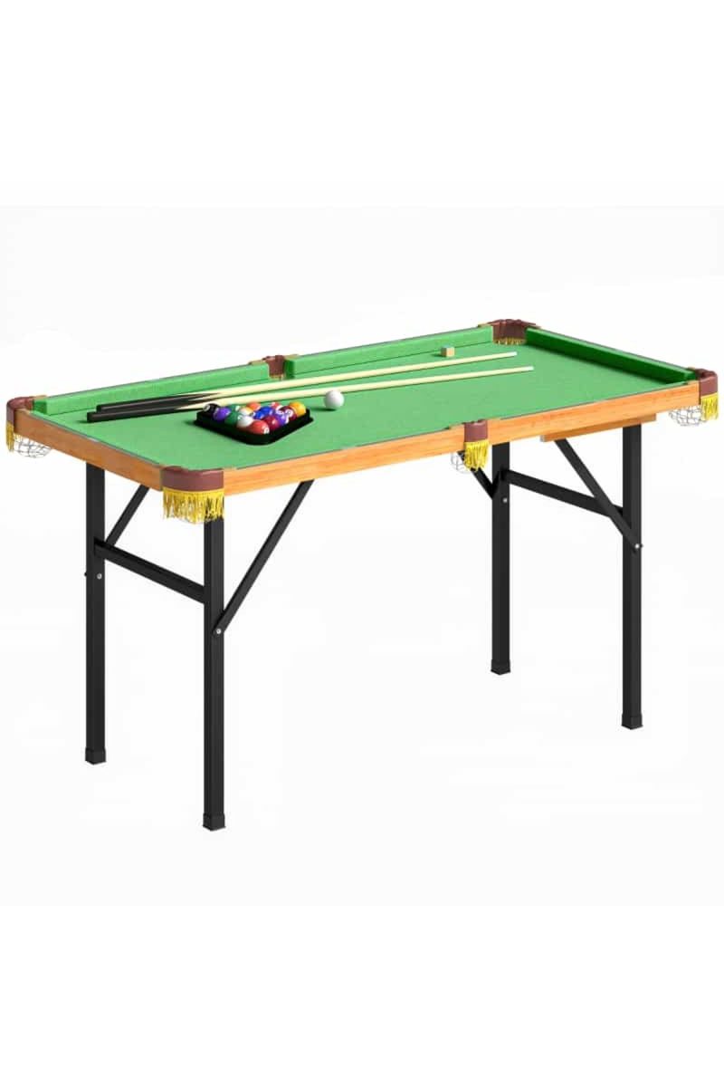 Mesa De Billar Mini – Plegable Con Accesorios – Verde MKP