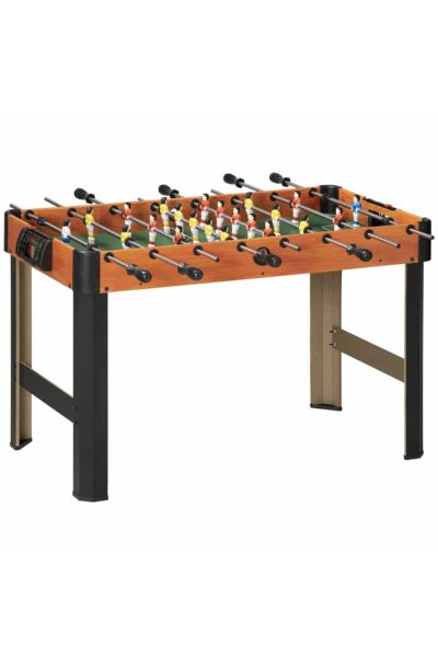 Mesa De Futbolín – 2 Bolas Y Marcador – Marrón MKP