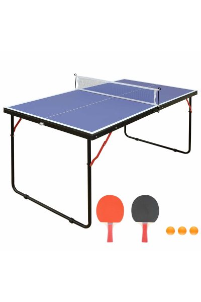 Mesa De Ping-pong 152x66x66 CM – Plegable – Azul MKP